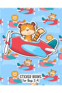 Sticker Books For Boys 2-4