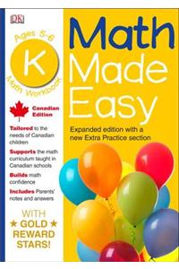 MATH MADE EASY EXPANDED EDITION KINDERG