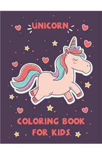 Unicorn Coloring Book For Kids