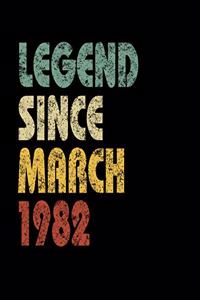 Legend Since March 1982