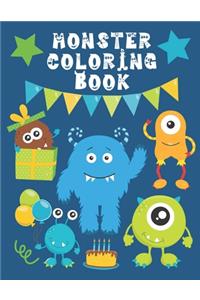 Monster Coloring Book