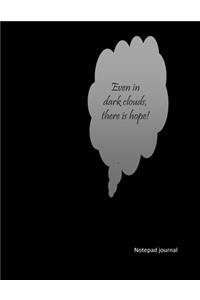 Even in dark clouds, there is hope!