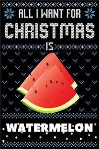 All I Want For Christmas Is Watermelon