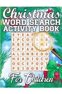 Christmas Word Search Activity Book for Children