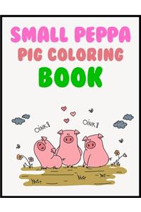 Small Peppa Pig Coloring Book
