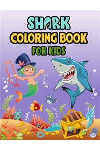 Shark Coloring Book For kids