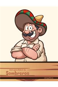 Livro para Colorir de Sombreros