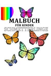 Malbuch Für Kinder Schmetterlinge