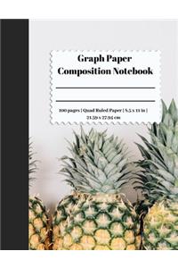 Graph Paper Composition Notebook
