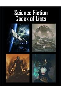 Science Fiction Codex of Lists