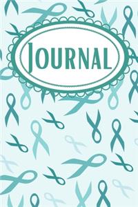 Teal Ribbon Daily Journal