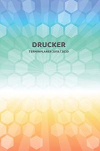 Drucker Terminplaner 2019 2020