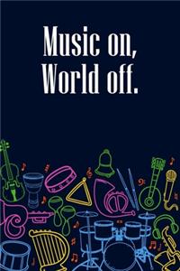 Music on World off