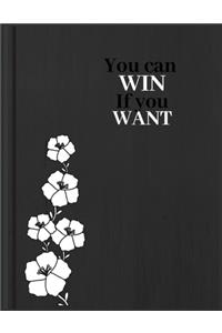 You can win if you want