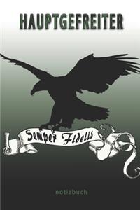 Hauptgefreiter Semper Fidelis - Notizbuch