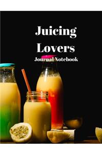 Juicing Lovers Journal Notebook