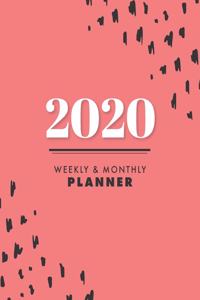 2020 Weekly & Monthly Planner