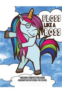 Unicorn Composition Book