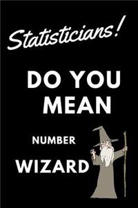 Statisticians! Did You Mean Number Wizard