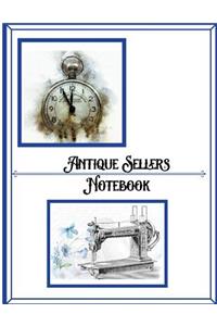 Antique Sellers Notebook: Composition Style Notebook for Antique Sellers on Ebay, Etsy, Mercari and More