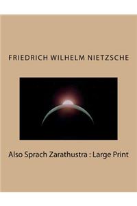 Also Sprach Zarathustra
