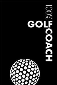 Golf Coach Notebook