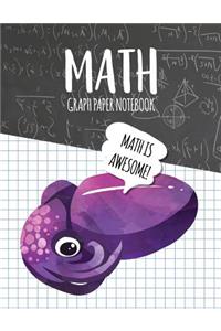 Math Graph Paper Notebook