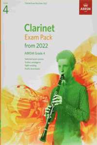 Clarinet Exam Pack from 2022, ABRSM Grade 4