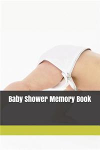 Baby Shower Memory Book