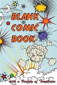Blank Comic Book for Kids with a Variety of Templates