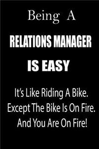 Being a Relations Manager Is Easy