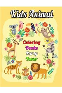 Kids Animal Coloring Books Party Favor