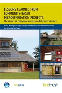 Lessons Learned from Community-Based Microgeneration Projects