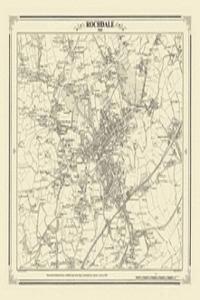 Rochdale 1844 Map