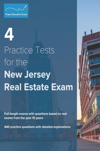 4 Practice Tests for the New Jersey Real Estate Exam
