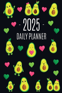 Avocado Daily Planner 2025