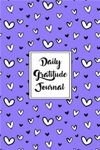 Gratitude Journal Scribbly Hearts Pattern 8