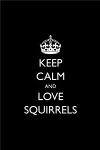 Keep Calm and Love Squirrels