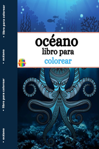 Libro para colorear del océano
