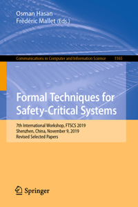 Formal Techniques for Safety-Critical Systems