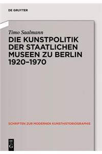 Kunstpolitik der Berliner Museen 1919-1959
