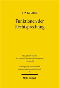 Funktionen Der Rechtsprechung