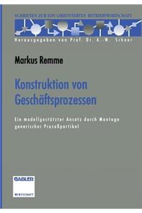 Konstruktion Von Geschäftsprozessen