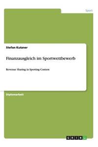 Finanzausgleich im Sportwettbewerb