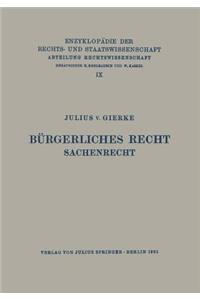 Bürgerliches Recht Sachenrecht