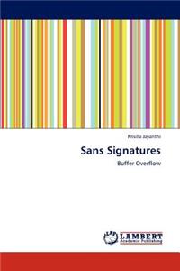 Sans Signatures