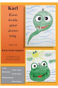 Karl, eine Kröte geht ihren Weg