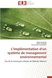 L Implémentation D Un Système de Management Environnemental