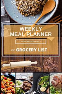 Weekly Meal Planner And Grocery List