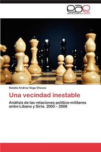 Una vecindad inestable
